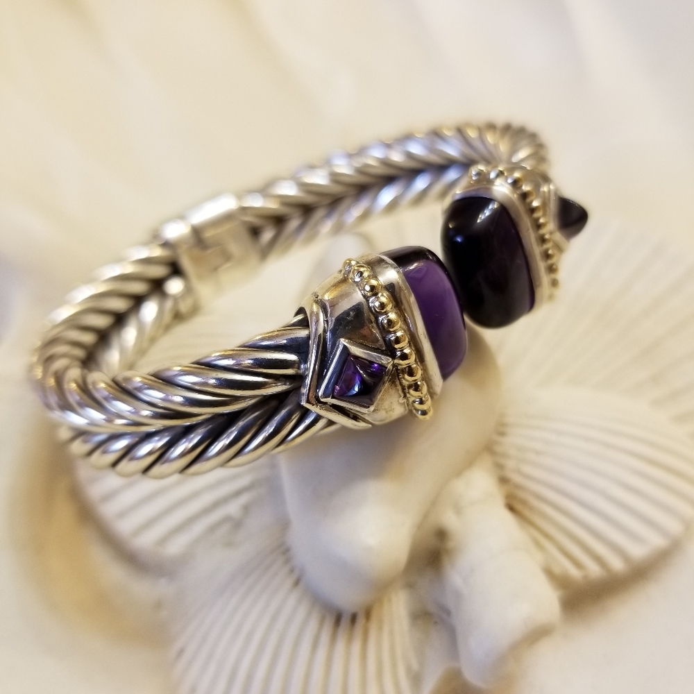 Renaissance Italian cable bracelet - Picture 3 of 8